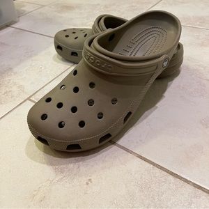 Crocs. Tan. Mens. Size 12